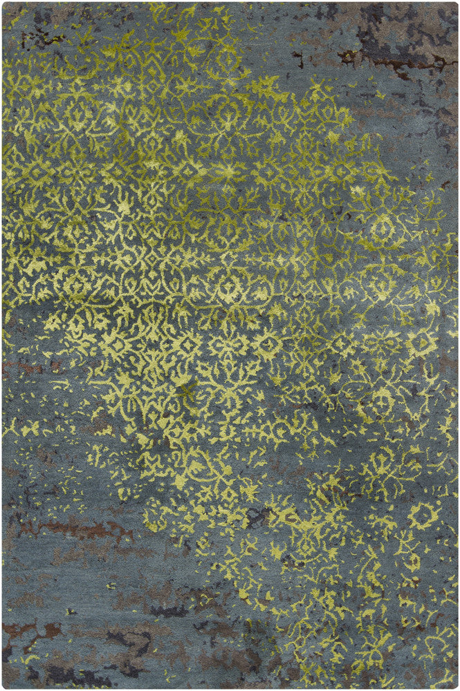 Chandra Rupec RUP-39605 Blue/Green/Brown Area Rug main image
