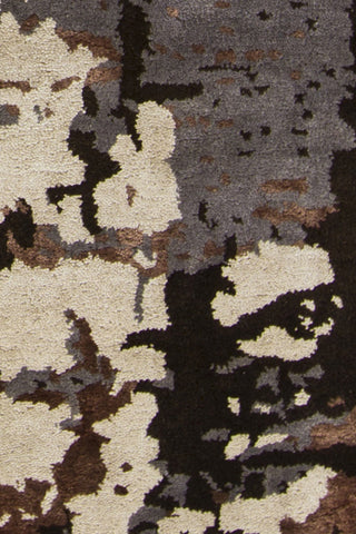 Chandra Rupec RUP-39611 Grey/Beige/Brown Area Rug Close Up