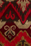 Chandra Rupec RUP-39618 Red/Gold/Black/Taupe Area Rug Close Up