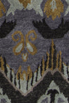 Chandra Rupec RUP-39619 Grey/Taupe/Gold/Black Area Rug Close Up