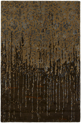 Chandra Rupec RUP-39624 Brown/Blue Area Rug main image