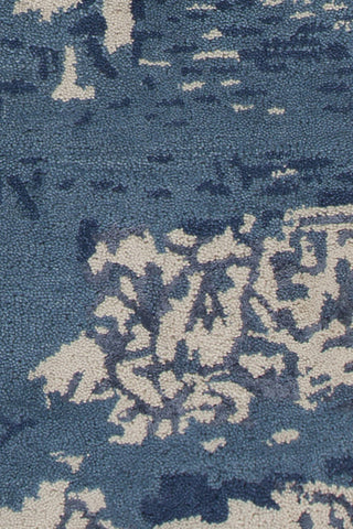 Chandra Rupec RUP-39628 Beige/Blue Area Rug Close Up