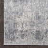 Rustic Textures RUS01 Ivory/Silver Area Rug by Nourison