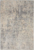 Rustic Textures RUS01 Ivory/Silver Area Rug by Nourison