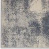 Rustic Textures RUS02 Blue/Ivory Area Rug by Nourison