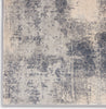 Rustic Textures RUS02 Blue/Ivory Area Rug by Nourison
