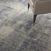 Rustic Textures RUS02 Blue/Ivory Area Rug by Nourison