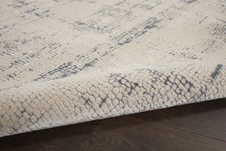 Rustic Textures RUS06 Ivory/Blue Area Rug by Nourison