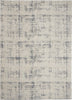Rustic Textures RUS06 Ivory/Blue Area Rug by Nourison
