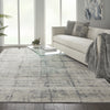 Rustic Textures RUS06 Ivory/Blue Area Rug by Nourison
