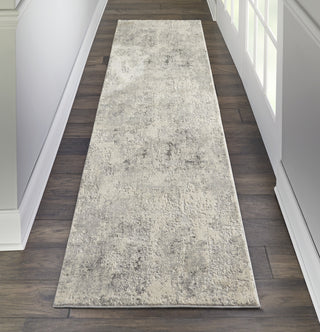 Rustic Textures RUS07 Grey/Beige Area Rug by Nourison