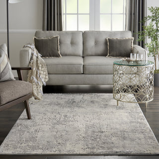 Rustic Textures RUS07 Grey/Beige Area Rug by Nourison