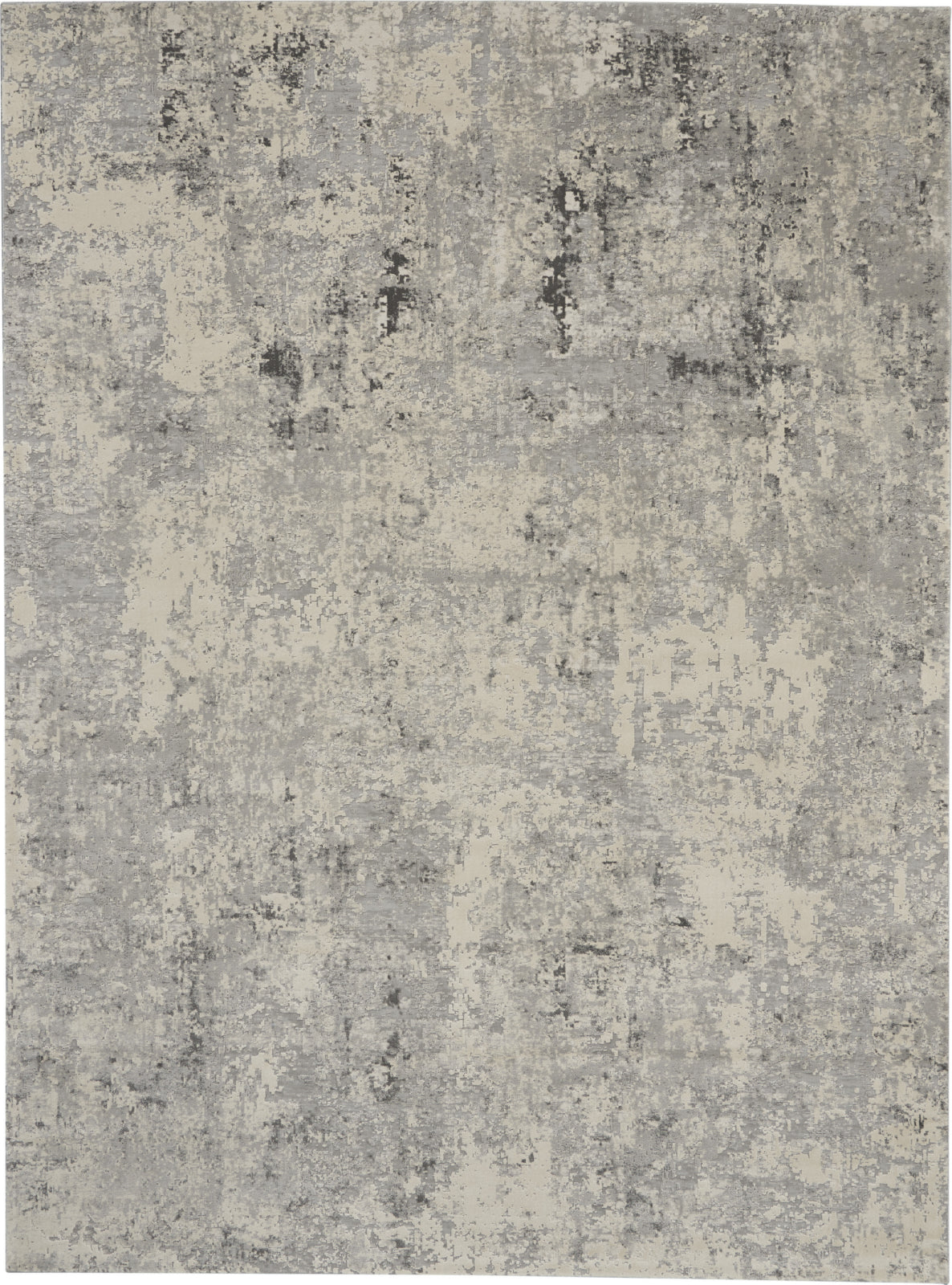 Rustic Textures RUS07 Grey/Beige Area Rug by Nourison