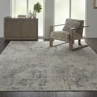 Rustic Textures RUS07 Grey/Beige Area Rug by Nourison