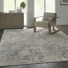 Rustic Textures RUS07 Grey/Beige Area Rug by Nourison