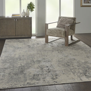 Rustic Textures RUS07 Grey/Beige Area Rug by Nourison