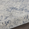 Rustic Textures RUS07 Ivory/Grey-Blue Area Rug by Nourison