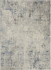 Rustic Textures RUS07 Ivory/Grey-Blue Area Rug by Nourison