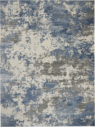 Rustic Textures RUS08 Grey/Blue Area Rug by Nourison