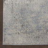 Rustic Textures RUS09 Ivory/Light Blue Area Rug by Nourison