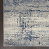 Rustic Textures RUS10 Ivory/Blue Area Rug by Nourison