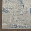 Rustic Textures RUS10 Ivory/Blue Area Rug by Nourison