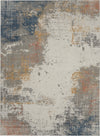 Nourison Rustic Textures RUS13 Grey/Blue Area Rug