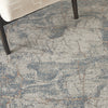 Nourison Rustic Textures RUS15 Light Grey/Blue Area Rug