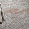 Nourison Rustic Textures RUS15 Light Grey/Rust Area Rug