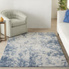 Nourison Rustic Textures RUS16 Grey/Blue Area Rug