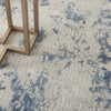Nourison Rustic Textures RUS16 Grey/Blue Area Rug