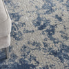 Nourison Rustic Textures RUS16 Grey/Blue Area Rug