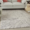 Nourison Rustic Textures RUS17 Ivory/Grey Area Rug