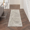 Nourison Rustic Textures RUS17 Ivory/Grey Area Rug