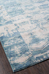 Momeni Rustic Romance RR-01 Blue Area Rug Corner Image Feature