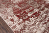 Momeni Rustic Romance RR-01 Red Area Rug Close up Feature