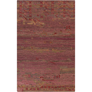 Surya Rustic RUT-701 Mauve Area Rug 5' x 8'