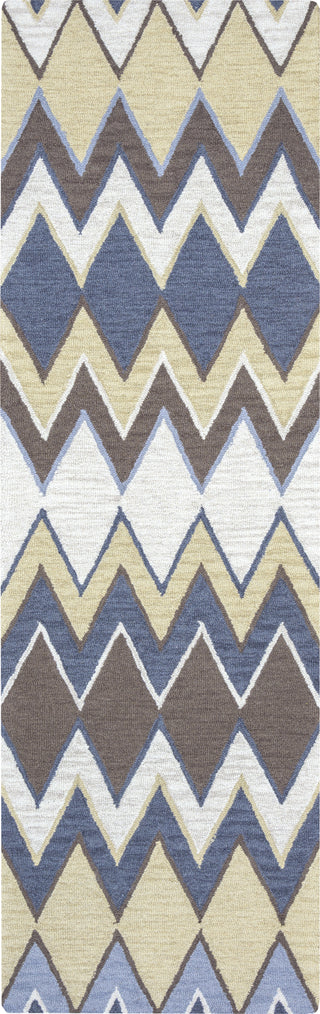 Rizzy Arden Loft-River Hill RV9409 Light Gray Area Rug 