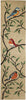 Trans Ocean Ravella 2270/12 Birds On Branches Natural Area Rug by Liora Manne