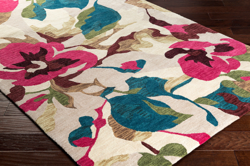Surya Rivera RVR-1001 Area Rug Corner Shot Feature