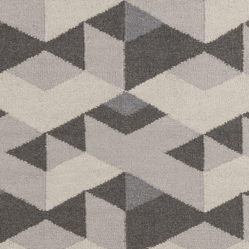 Surya Rivington RVT-5017 Charcoal Area Rug by DwellStudio Sample Swatch