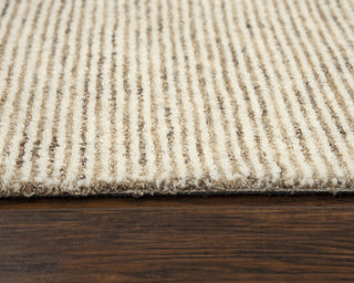 Rizzy Roswell RWL103 Brown/Ivory Area Rug Edge Image