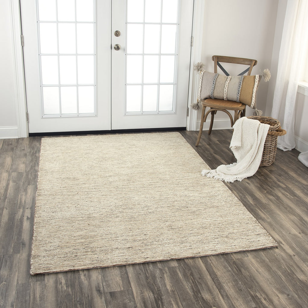 Rizzy Roswell RWL103 Brown/Ivory Area Rug Room Image Feature