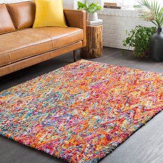 Surya Rainbow Shag RWS-6201 Area Rug Room Image Feature