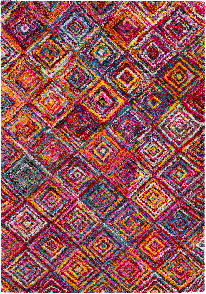 Livabliss Rainbow Shag RWS-6202 Area Rug