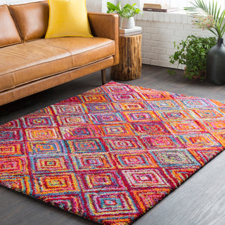 Surya Rainbow Shag RWS-6202 Area Rug Room Image Feature