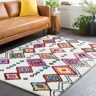 Surya Rainbow Shag RWS-6206 Area Rug Room Image Feature