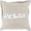 Surya Relax Just RX-002 Pillow 22 X 22 X 5 Poly filled