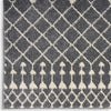 Nourison Royal Moroccan RYM03 Charcoal/Ivory Area Rug Detail Image