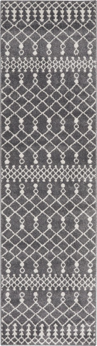 Nourison Royal Moroccan RYM03 Charcoal/Ivory Area Rug Main Image